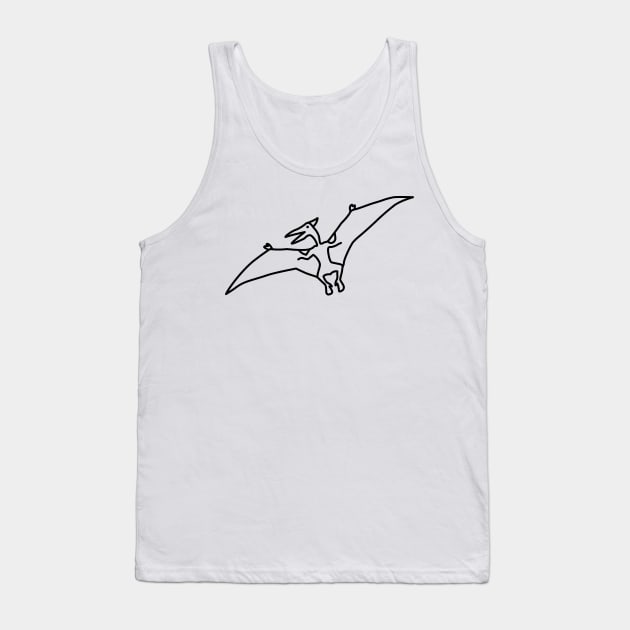 Pterodactyl Tank Top by Radradrad